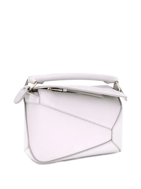 LOEWE panelled top-handle handbag - White - zdjęcie produktu nr 2