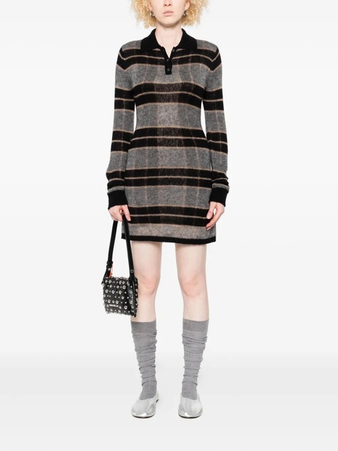 Guest In Residence striped midi dress - Grey - zdjęcie produktu nr 1