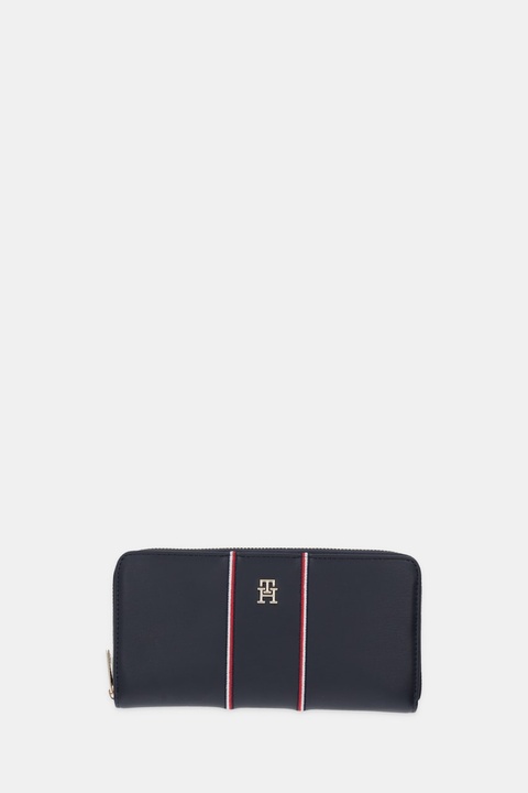 Tommy Hilfiger portfel damski kolor granatowy AW0AW18033 - zdjęcie produktu nr 1