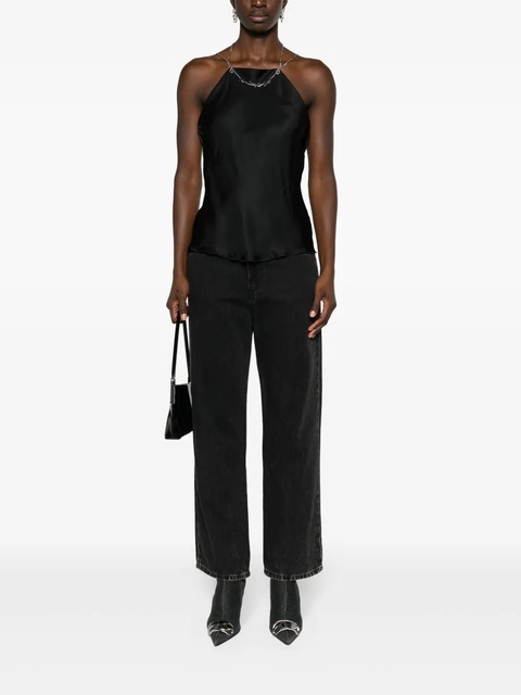 Diesel T-ELIZY chain-link tank top - Black - zdjęcie produktu nr 2