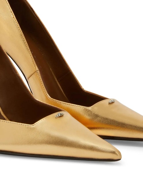 Giuseppe Zanotti 105mm Raquel Pump pumps - Gold - zdjęcie produktu nr 1