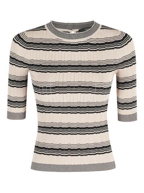 Weekend Max Mara striped t-shirt - Neutrals - zdjęcie produktu nr 1