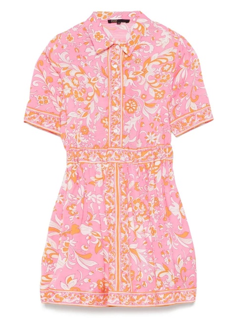 Maje floral-print mini dress - Pink - zdjęcie produktu nr 1