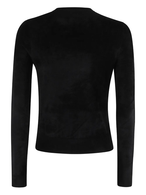 Diesel embroidered-logo T-shirt - Black - zdjęcie produktu nr 2