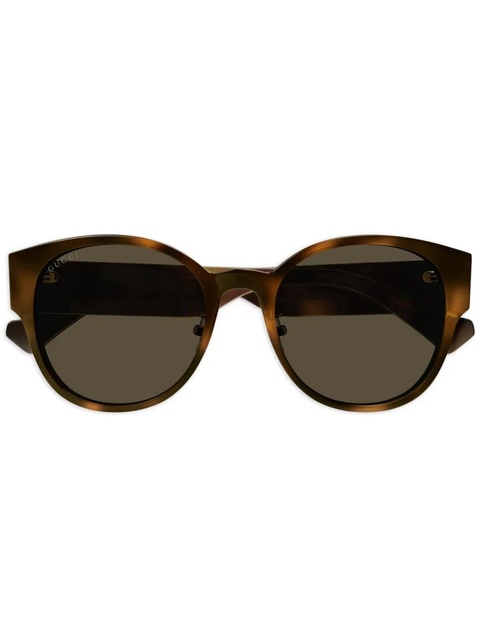 Gucci Eyewear round-frame sunglasses - Brown - zdjęcie produktu nr 1