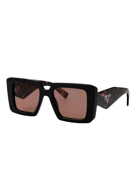 Prada Eyewear square-frame sunglasses - Brown - zdjęcie produktu nr 2