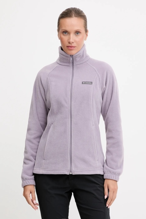Columbia bluza sportowa Benton Springs kolor różowy gładka 1372111 - zdjęcie produktu nr 1
