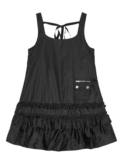 GANNI poplin dress - Black - zdjęcie produktu nr 1