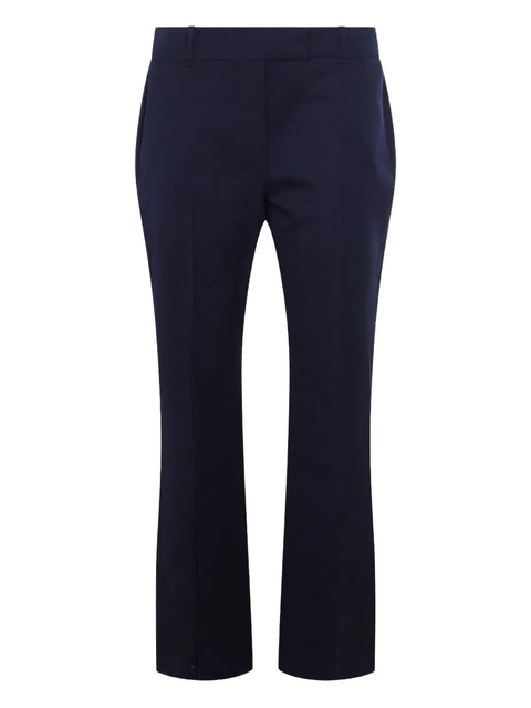 Alexander McQueen cropped trousers - Blue - zdjęcie produktu nr 1