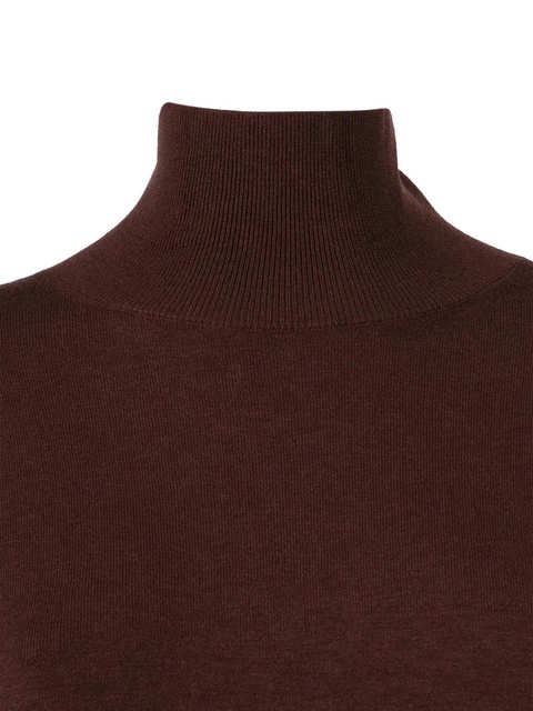 Weekend Max Mara roll-neck kiku top - Brown - zdjęcie produktu nr 1