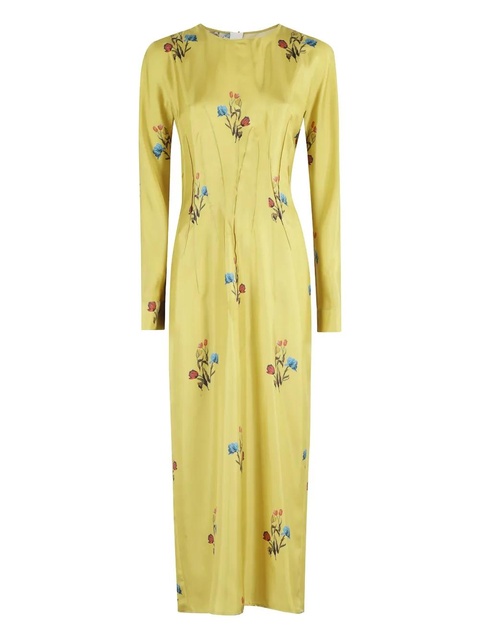 Marni floral-print maxi dress - Yellow - zdjęcie produktu nr 1