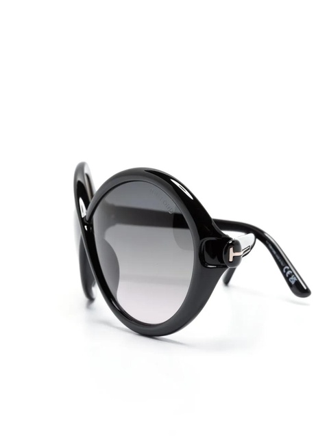 TOM FORD Eyewear Jada oversized-frame sunglasses - Black - zdjęcie produktu nr 2