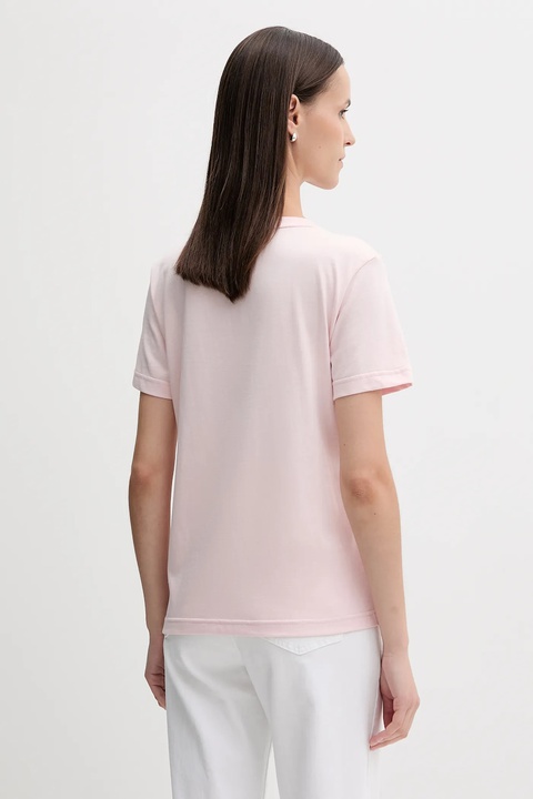 Calvin Klein Jeans t-shirt bawełniany damski kolor różowy LV047B205G - zdjęcie produktu nr 2