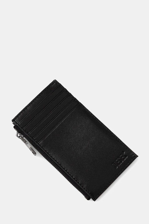 Diesel portfel 1DR 2.0 1DR CARD HOLDER III damski kolor czarny X10392.P8008 - zdjęcie produktu nr 1