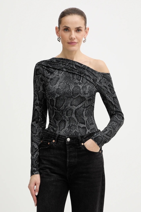 Guess longsleeve ANITA damski kolor szary W5BP08 K1492 - zdjęcie produktu nr 1