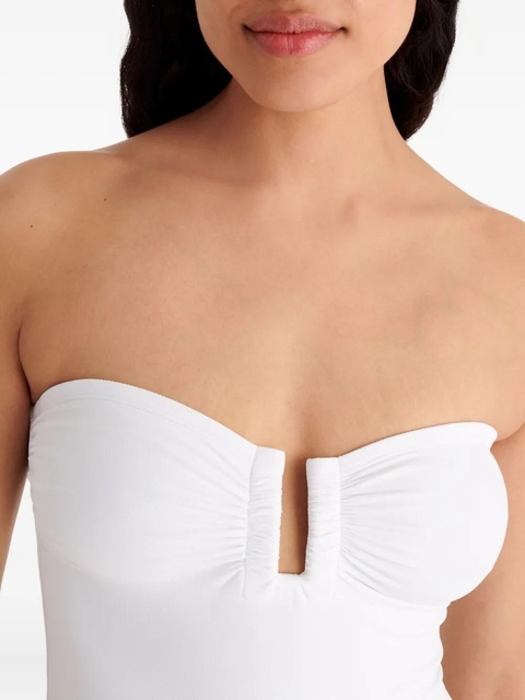 ERES Cassiopée bustier swimsuit - White - zdjęcie produktu nr 1