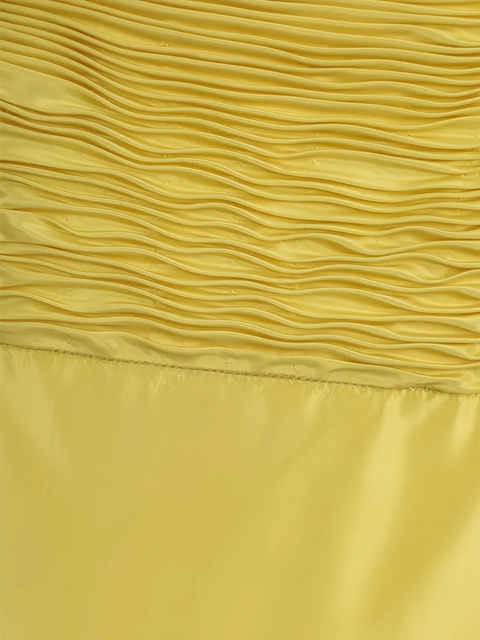 Valentino Garavani pleated rose-embellished midi dress - Yellow - zdjęcie produktu nr 2