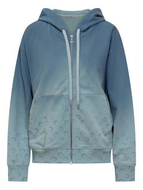 Marine Serre Crescent Moon hoodie - Blue - zdjęcie produktu nr 1