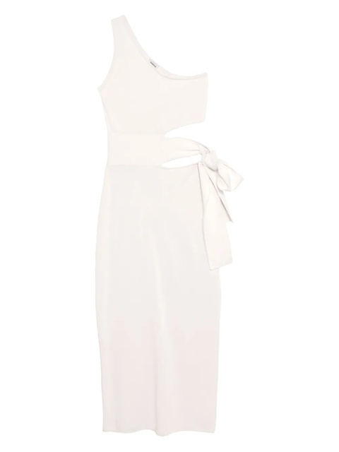 Simkhai Aurelia one-shoulder cut-out midi dress - Neutrals - zdjęcie produktu nr 1