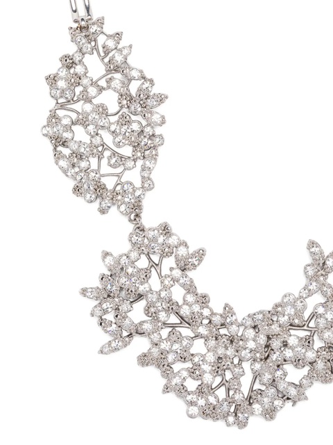 Jil Sander embellished chain necklace - Silver - zdjęcie produktu nr 2