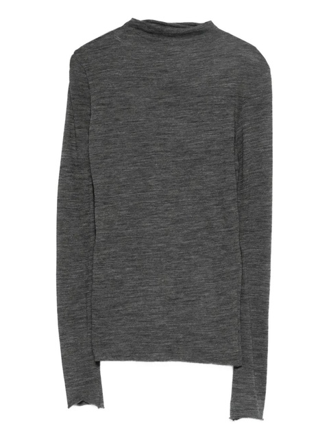 Alysi mock-neck sweater - Grey - zdjęcie produktu nr 1