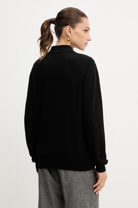 Miss Sixty sweter wełniany damski kolor czarny lekki 6S1RJ37300 - zdjęcie produktu nr 2