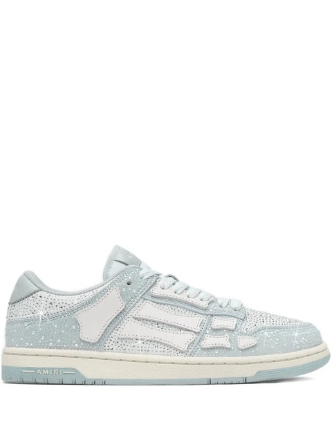 AMIRI crystal-embellished skeleton sneakers - Neutrals - zdjęcie produktu nr 1