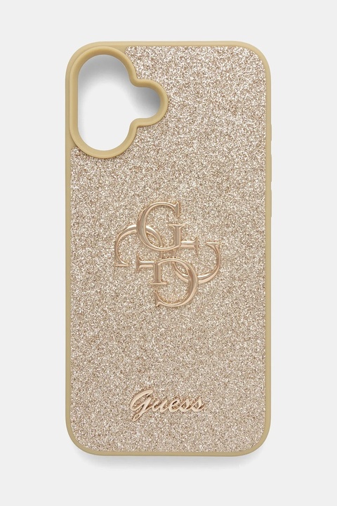 Guess etui na telefon iPhone 16 Plus 6.7" kolor złoty GUHCP16MHG4SGD - zdjęcie produktu nr 1