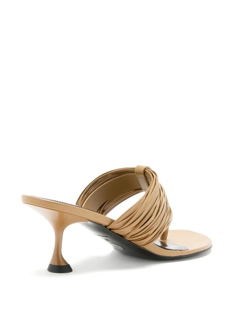 Proenza Schouler ruched-upper sandals - Neutrals - zdjęcie produktu nr 2