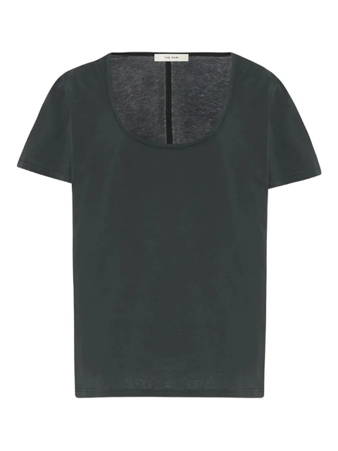 The Row Stilton scoop-neck t-shirt - Grey - zdjęcie produktu nr 1