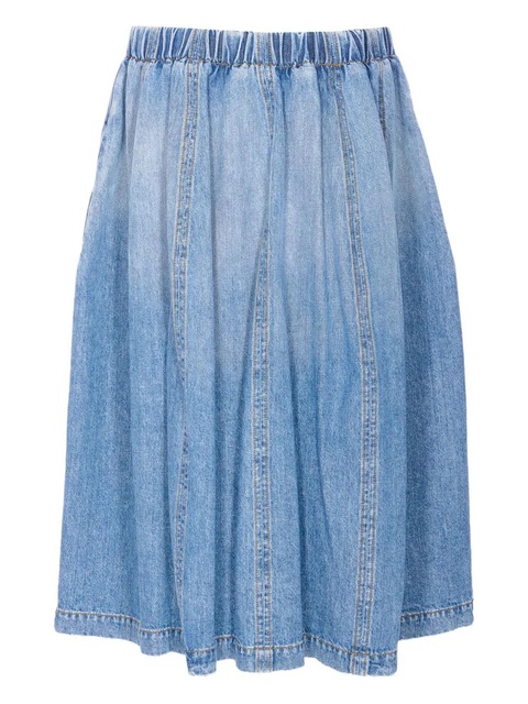 Marni appliqué-detail midi skirt - Blue - zdjęcie produktu nr 2