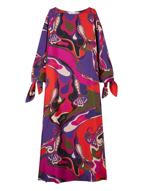 PUCCI Orchidee-print maxi dress - Purple - zdjęcie produktu nr 1