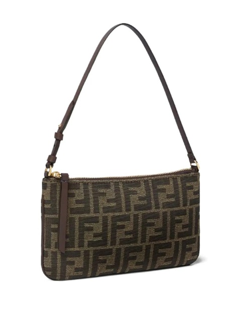 FENDI Baguette patterned tote bag - Brown - zdjęcie produktu nr 1
