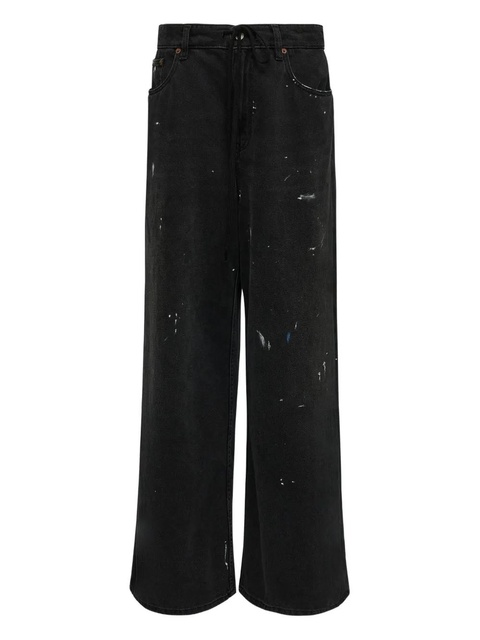 MM6 Maison Margiela cotton jeans - Black - zdjęcie produktu nr 2