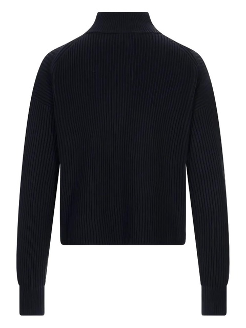Max Mara FUFY ribbed roll-neck sweater - Blue - zdjęcie produktu nr 2