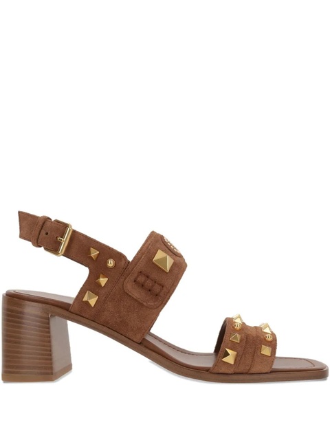 Valentino Garavani 60mm Plaster Caster studded sandals - Brown - zdjęcie produktu nr 1