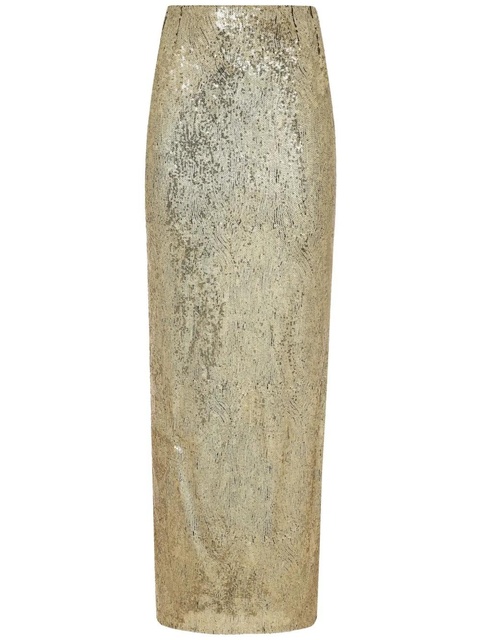 Dolce & Gabbana sequinned mermaid maxi skirt - Gold - zdjęcie produktu nr 1
