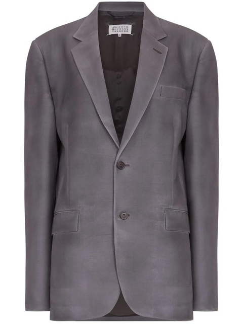 Maison Margiela four-stitch blazer - Grey - zdjęcie produktu nr 1