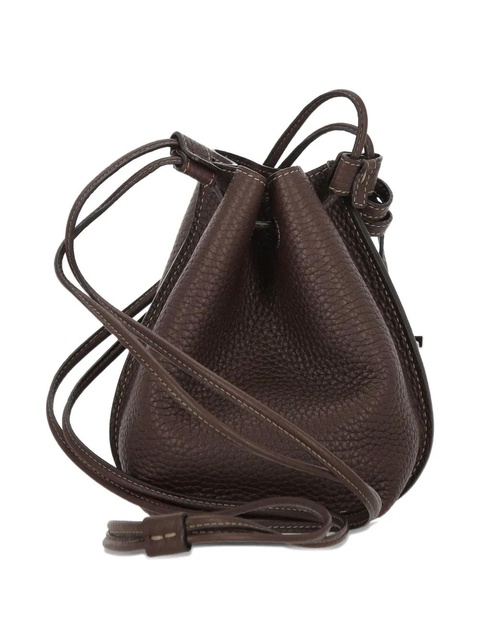 Tod's leather bucket bag - Brown - zdjęcie produktu nr 2