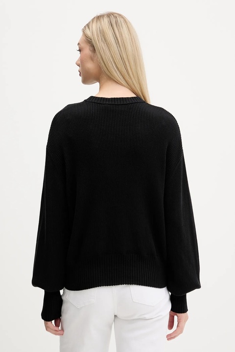 Karl Lagerfeld Jeans sweter bawełniany damski kolor czarny lekki A4W18014 - zdjęcie produktu nr 2