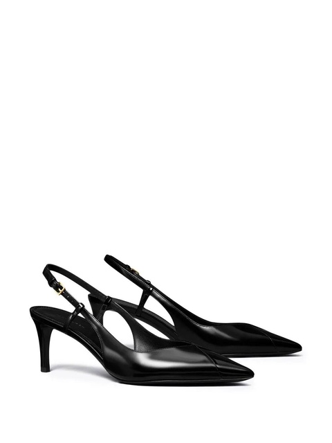 Tory Burch 65mm Triangle slingback pumps - Black - zdjęcie produktu nr 2