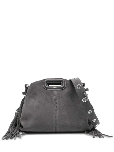 Maje Miss M fringe mini bag - Grey - zdjęcie produktu nr 1