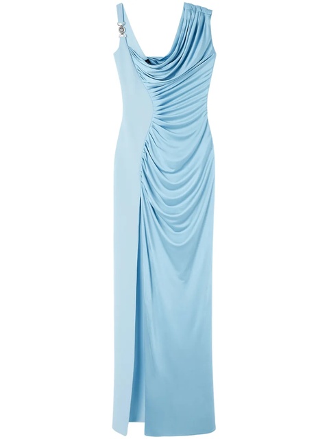 Versace Medusa '95 draped gown - Blue - zdjęcie produktu nr 1