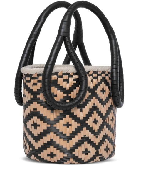 Johanna Ortiz mini Understanding Of The Cosmos geometric bucket bag - Neutrals - zdjęcie produktu nr 1