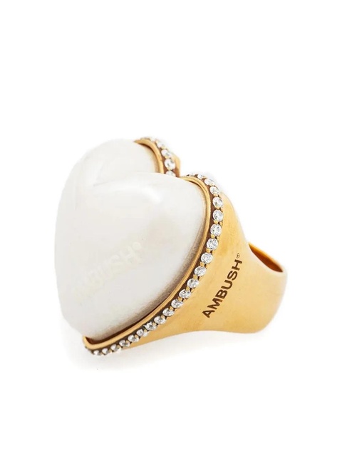 AMBUSH heart-shaped ring - Gold - zdjęcie produktu nr 1