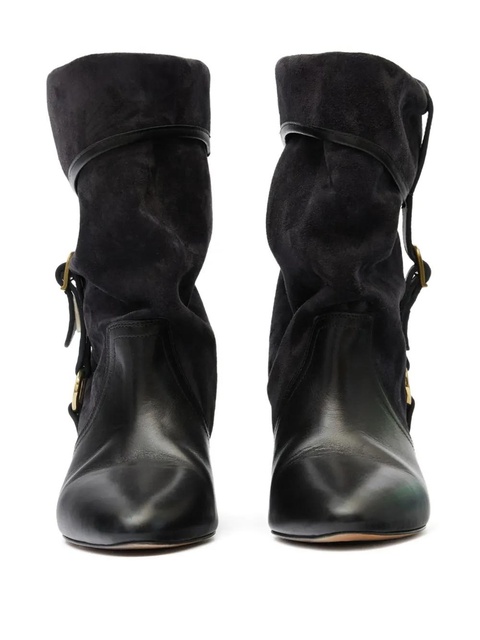 ISABEL MARANT 55mm Darner buckle-detail ankle boots - Black - zdjęcie produktu nr 2