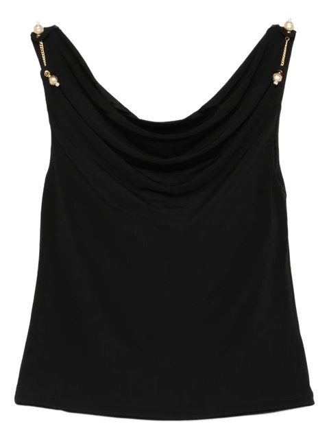 Aje Peyton cowl-neck tank top - Black - zdjęcie produktu nr 1