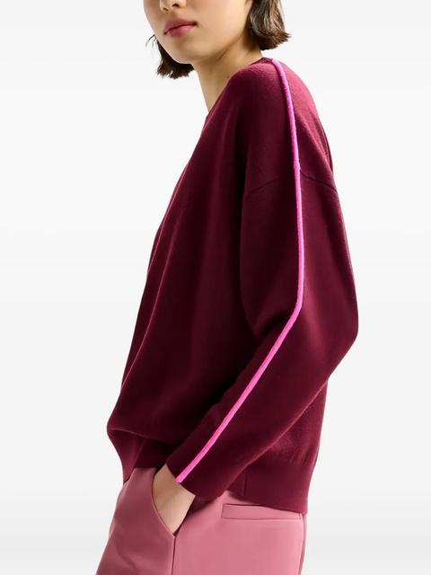 Essentiel Antwerp crew-neck sweater - Red - zdjęcie produktu nr 2