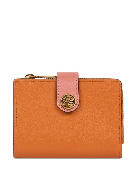 ETRO small leather wallet - Orange - zdjęcie produktu nr 1