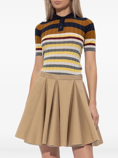 Marni striped polo top - Brown - zdjęcie produktu nr 2